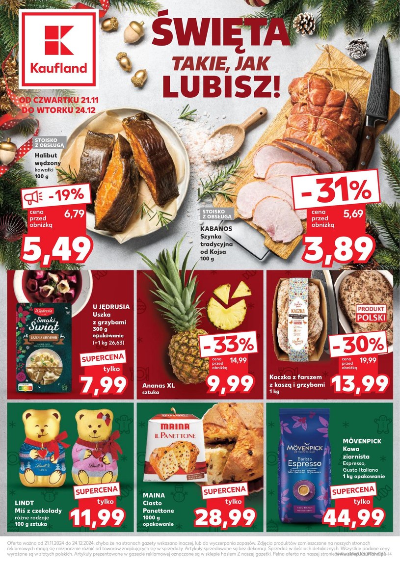 Gazetka promocyjna Kaufland - ważna od 21. 11. 2024 do 24. 12. 2024