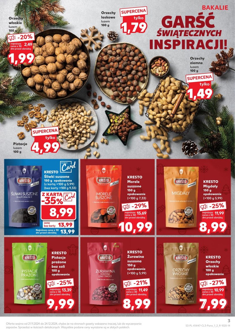 Gazetka: Święta takie, jak lubisz! - Kaufland - strona 3