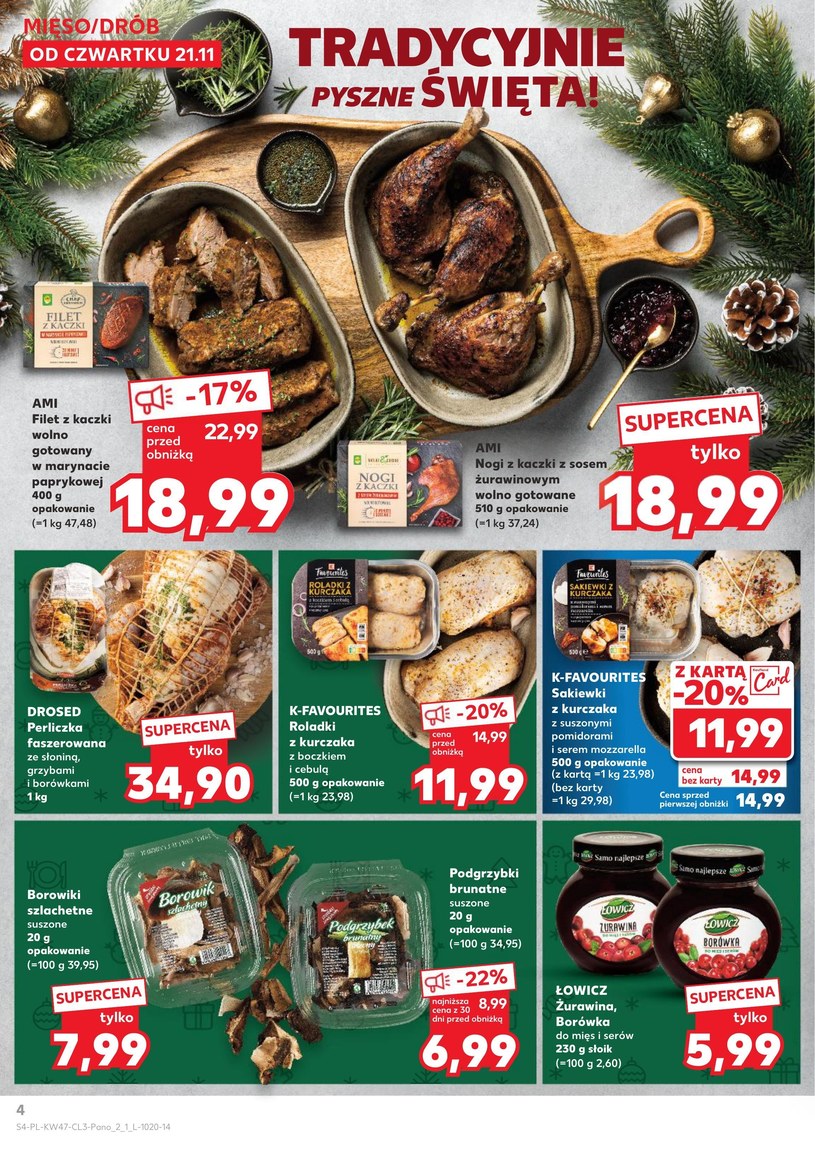 Gazetka: Święta takie, jak lubisz! - Kaufland - strona 4