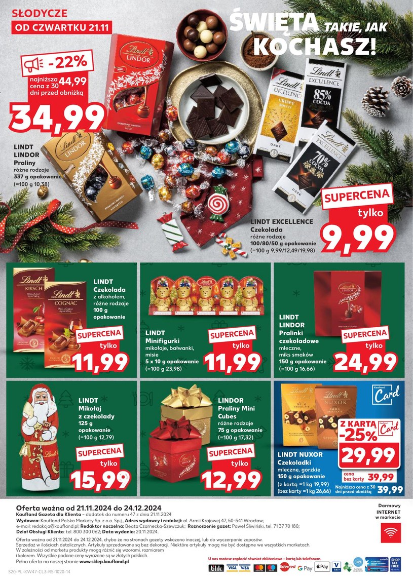 Gazetka: Święta takie, jak lubisz! - Kaufland - strona 20