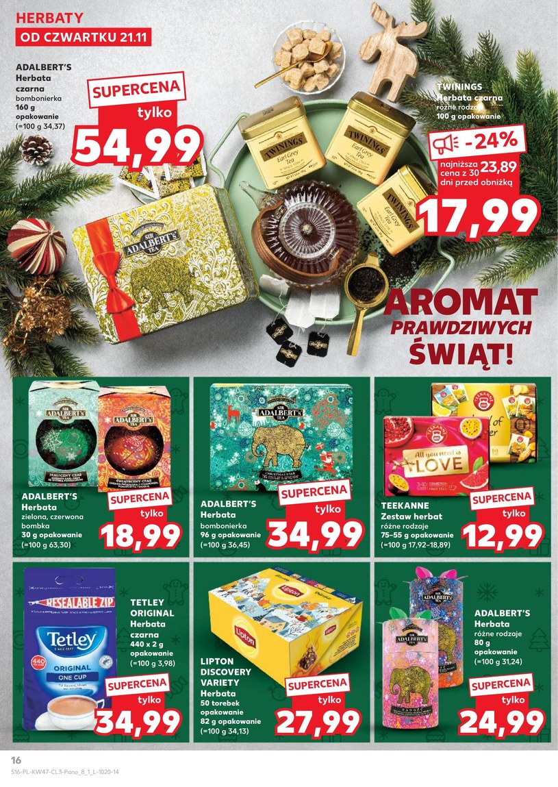 Gazetka: Święta takie, jak lubisz! - Kaufland - strona 16