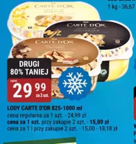 Carte D'Or Les Classiques Vanilla Lody 1000 ml