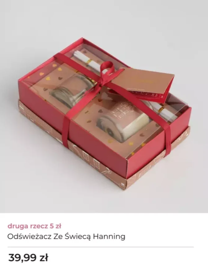 Odświeżacz ze świecą Hanning (39,99 zł)