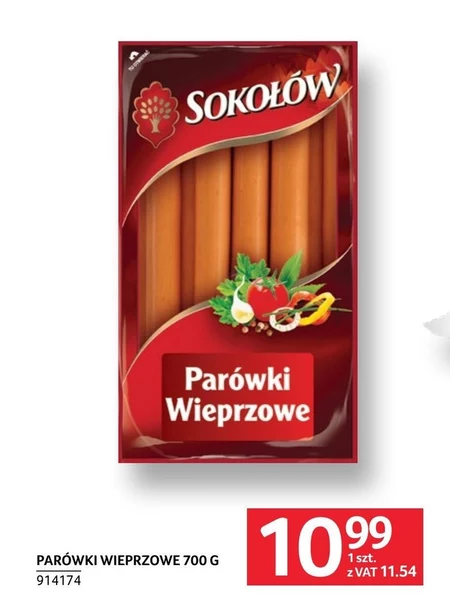 Parówki Sokołów