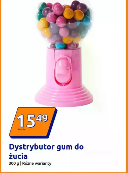 Dystrybutor gum do żucia