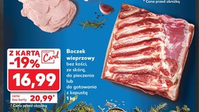 Boczek bez kości Kaufland niska cena