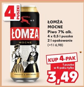 Piwo Łomża niska cena