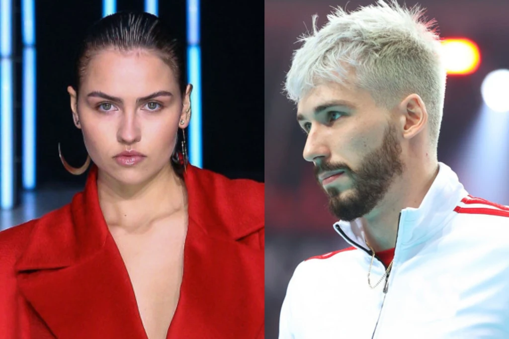 Sandra Dorsz z "Top Model" i Tomasz Fornal