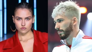 Sandra Dorsz z "Top Model" i Tomasz Fornal