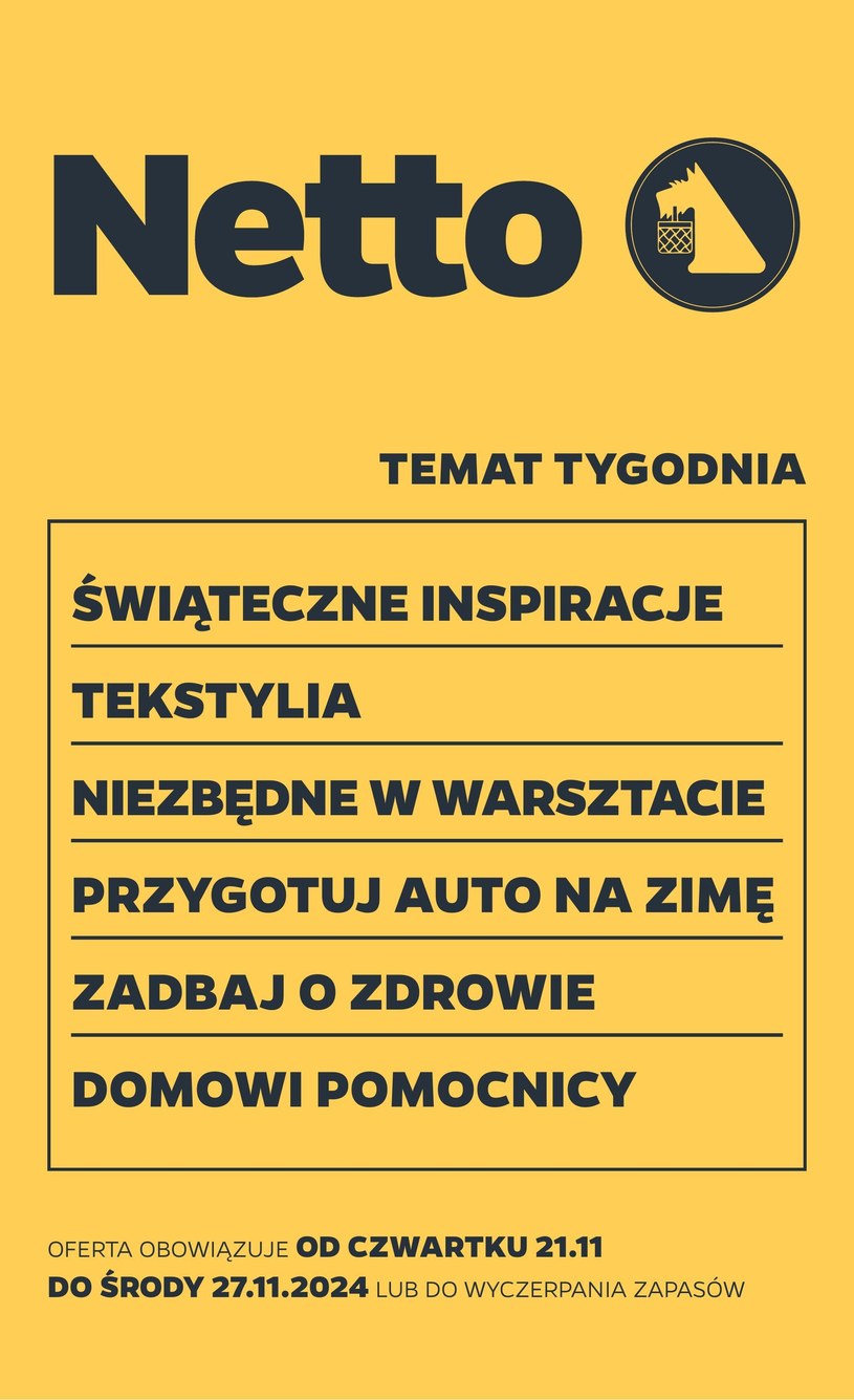 Gazetka promocyjna Netto - ważna od 21. 11. 2024 do 27. 11. 2024