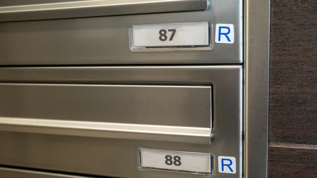 Litera "R" na skrzynce na listy to ważna wiadomość