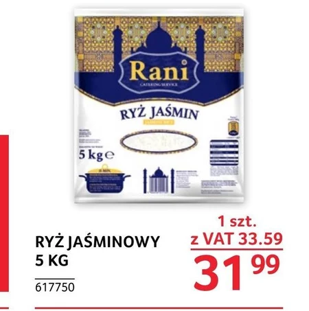 Rani Ryż jaśmin 5 kg