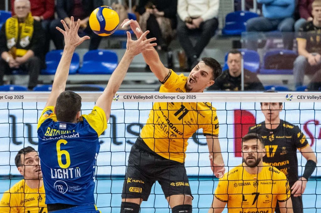 Atakuje Aleks Grozdanow z Bogdanki LUK Lublin