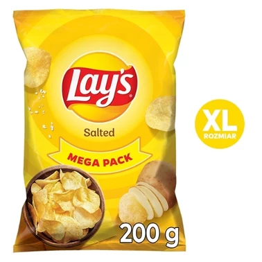 Lay's Chipsy ziemniaczane solone 200 g - 0