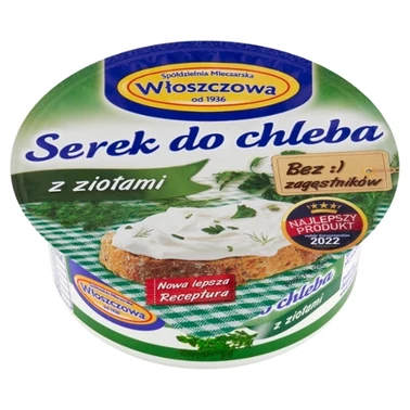 Włoszczowa Serek do chleba z ziołami 100 g - 0