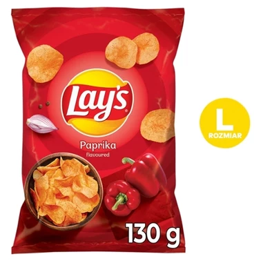 Lay's Chipsy ziemniaczane o smaku papryki 130 g - 0