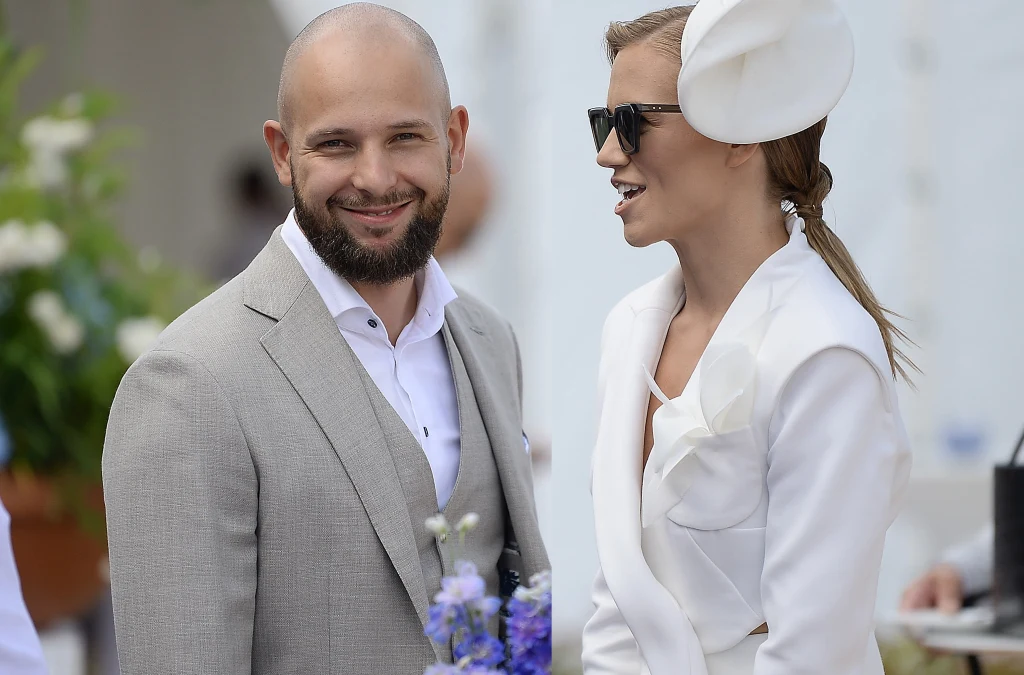 Maciej Pela i Agnieszka Kaczorowska