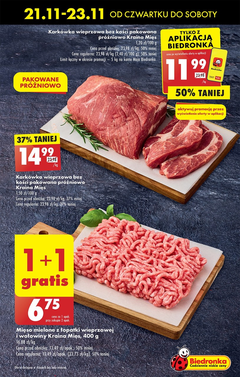 Gazetka: Świąteczna oferta już w Biedronce!  - strona 13