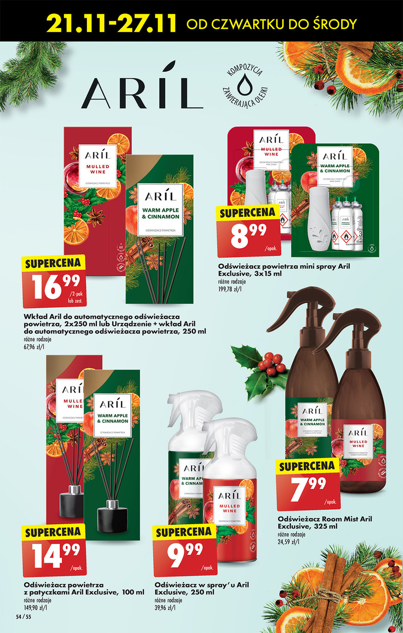 Gazetka: Świąteczna oferta już w Biedronce!  - strona 54