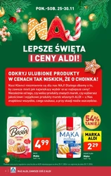 Tylko do soboty w Aldi 