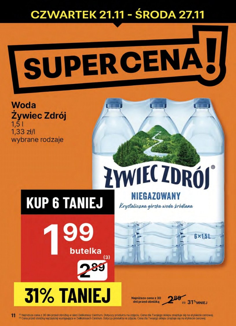 Gazetka: Pyszne święta w Delikatesy Centrum  - strona 11