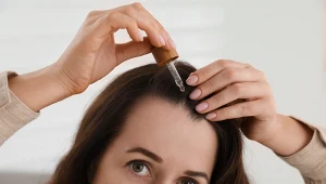 Odmierz kilka kropel i wsmaruj w skórę głowy. Baby hair będą rosły, jak szalone 