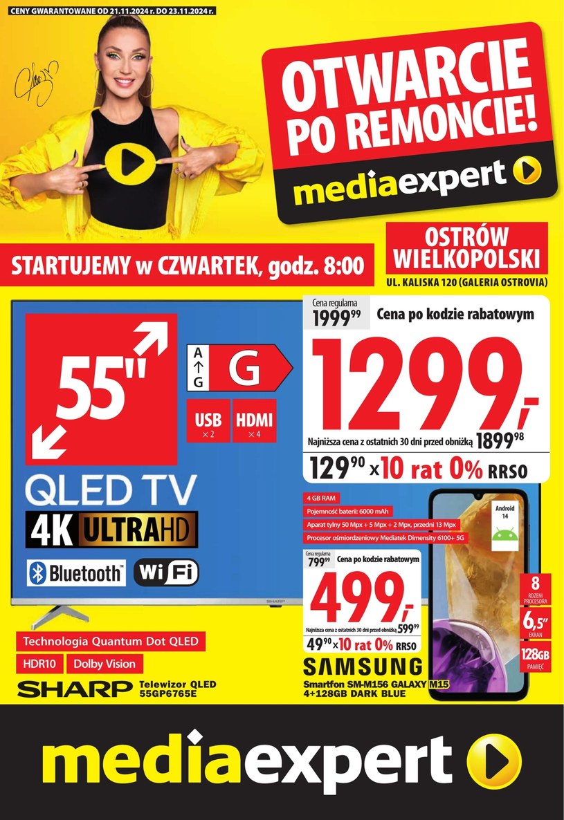 Gazetka promocyjna Media Expert - ważna od 21. 11. 2024 do 23. 11. 2024