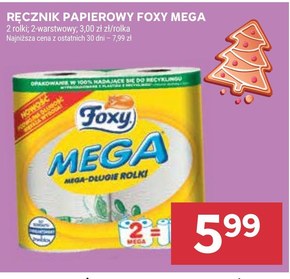 Foxy Mega Ręcznik kuchenny 2 rolki niska cena