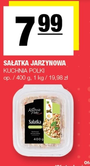 Sałatka jarzynowa Kuchnia Polki niska cena