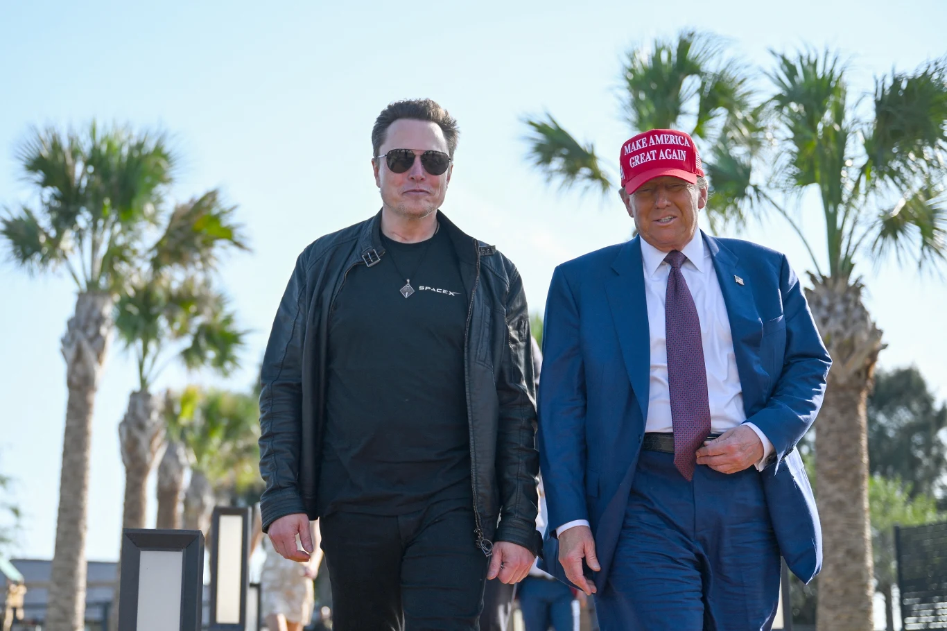 Elon Musk i Donald Trump Elon Musk i Donald Trump