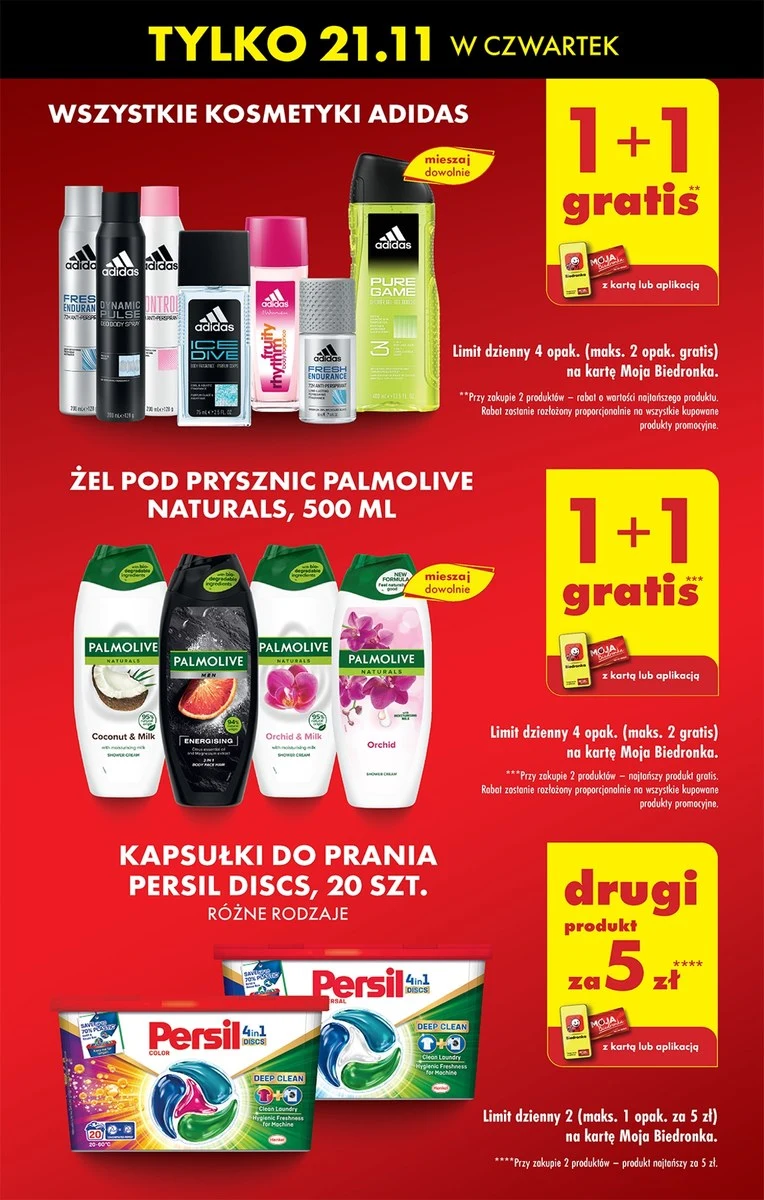 Tylko w czwartek w Biedronce Tylko w czwartek w Biedronce