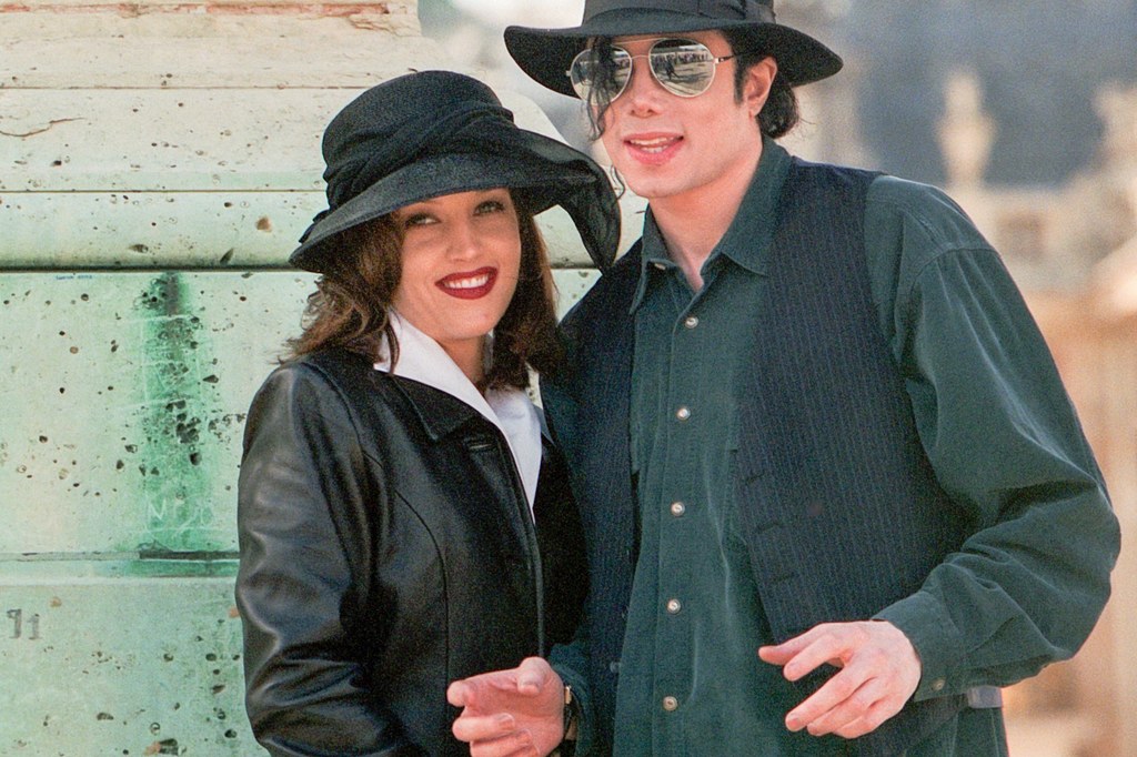 Lisa Marie Presley i Michael Jackson