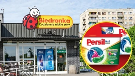 Biedronka oferuje promocję na kapsułki do prania Persil!