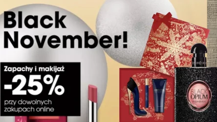 Black November w Sephorze! Topowe zapachy i kosmetyki 25% taniej! 