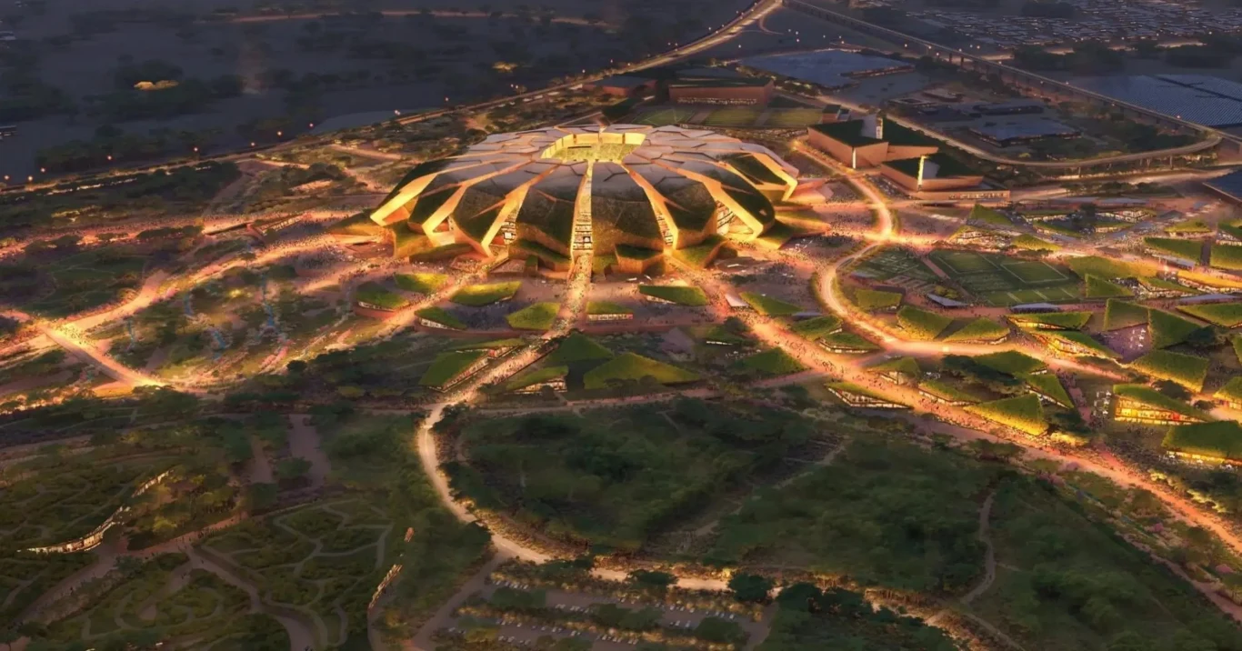 Populous pochwaliło się projektem wyjątkowego King Salman Stadium