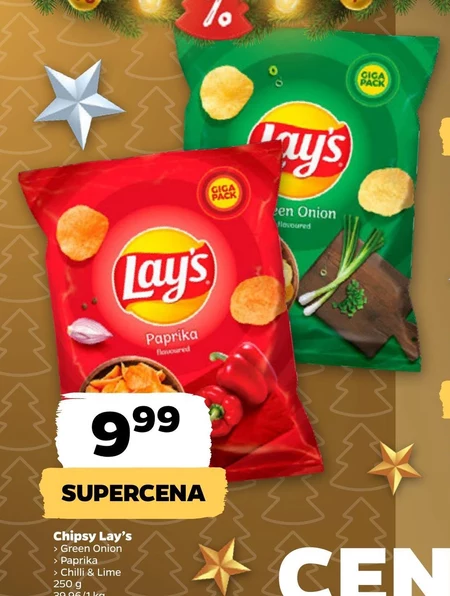 Lay's Chipsy ziemniaczane o smaku papryki 250 g