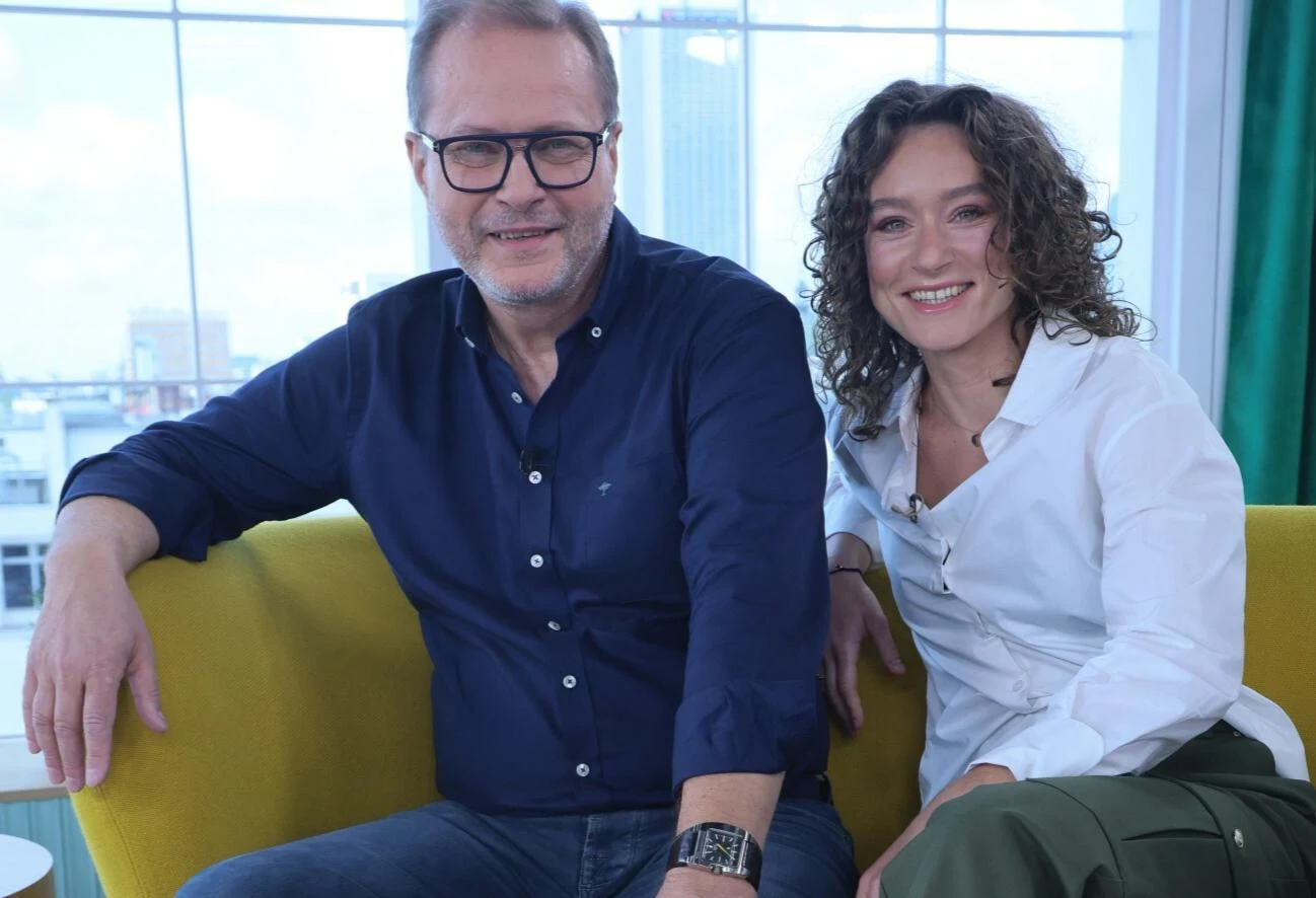 Artur Żmijewski z córką, Ewą Żmijewską. Artur Żmijewski z córką, Ewą Żmijewską.