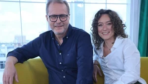 Artur Żmijewski z córką, Ewą Żmijewską.