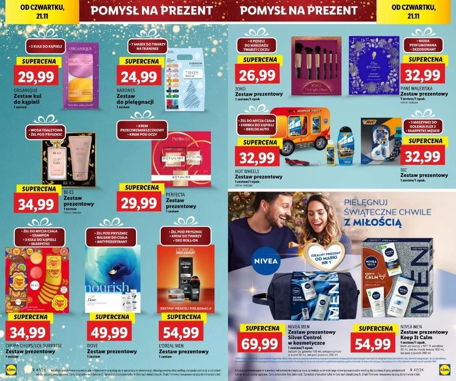 Lidl oferuje zestawy prezentowe!