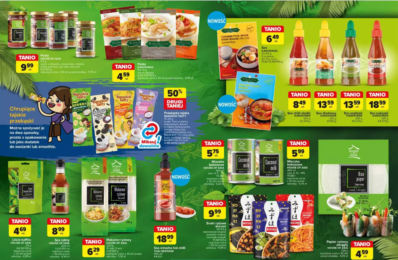 Tajskie przysmaki na wyciągnięcie ręki! Sprawdź ofertę w Carrefour!