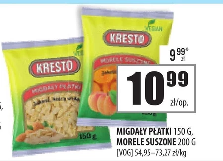 Suszone migdały Kresto