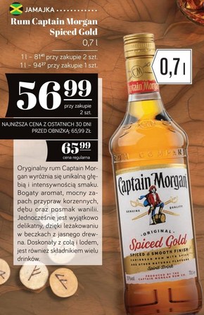 Rum Captain Morgan niska cena