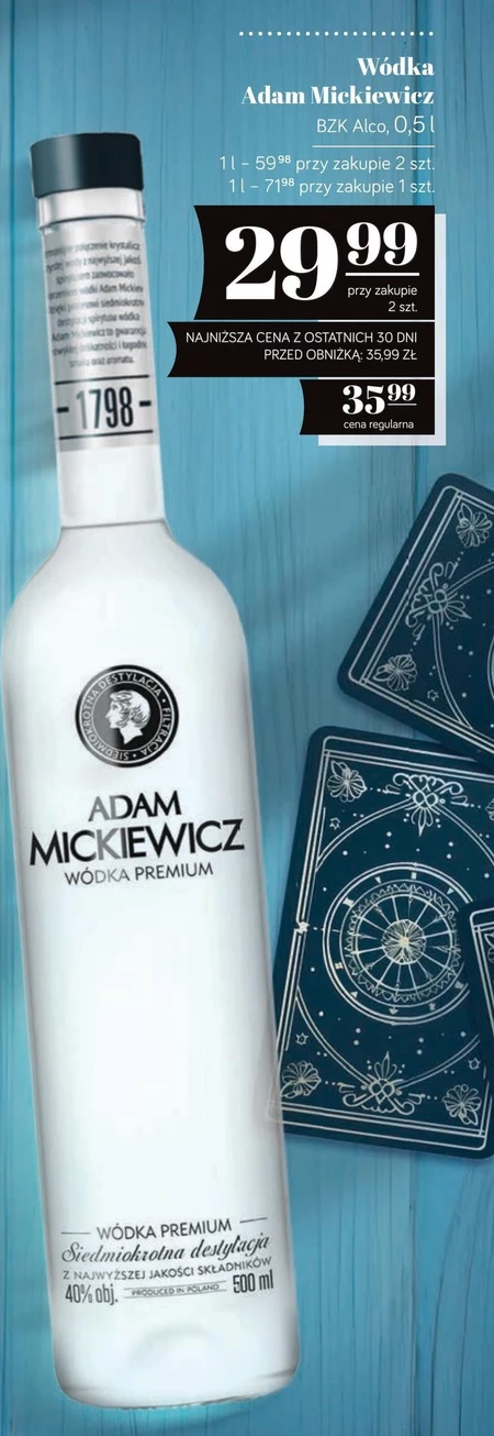 Wódka Adam Mickiewicz