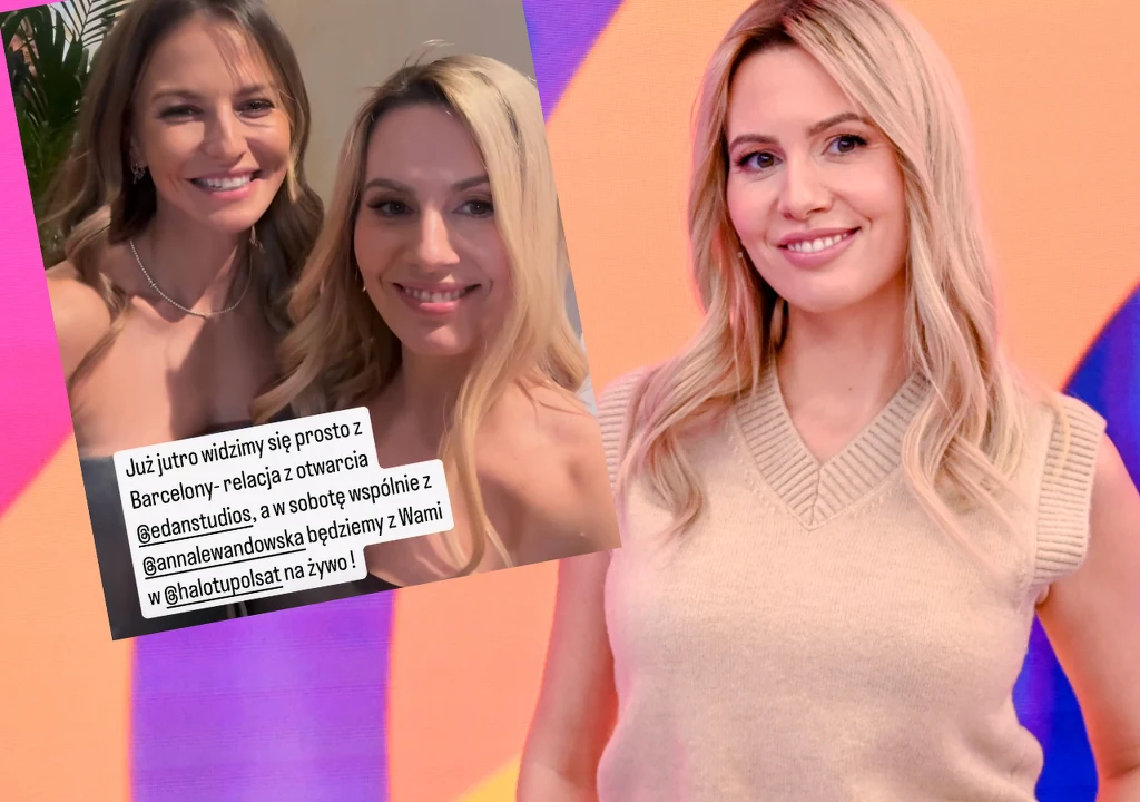 Agnieszka Hyży była na otwarciu nowego biznesu Anny Lewandowskiej /Instagram: @agnieszka_hyzy