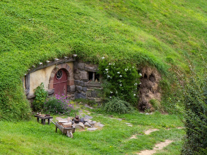 Wiesz, jak wyglądał filmowy Hobbiton?