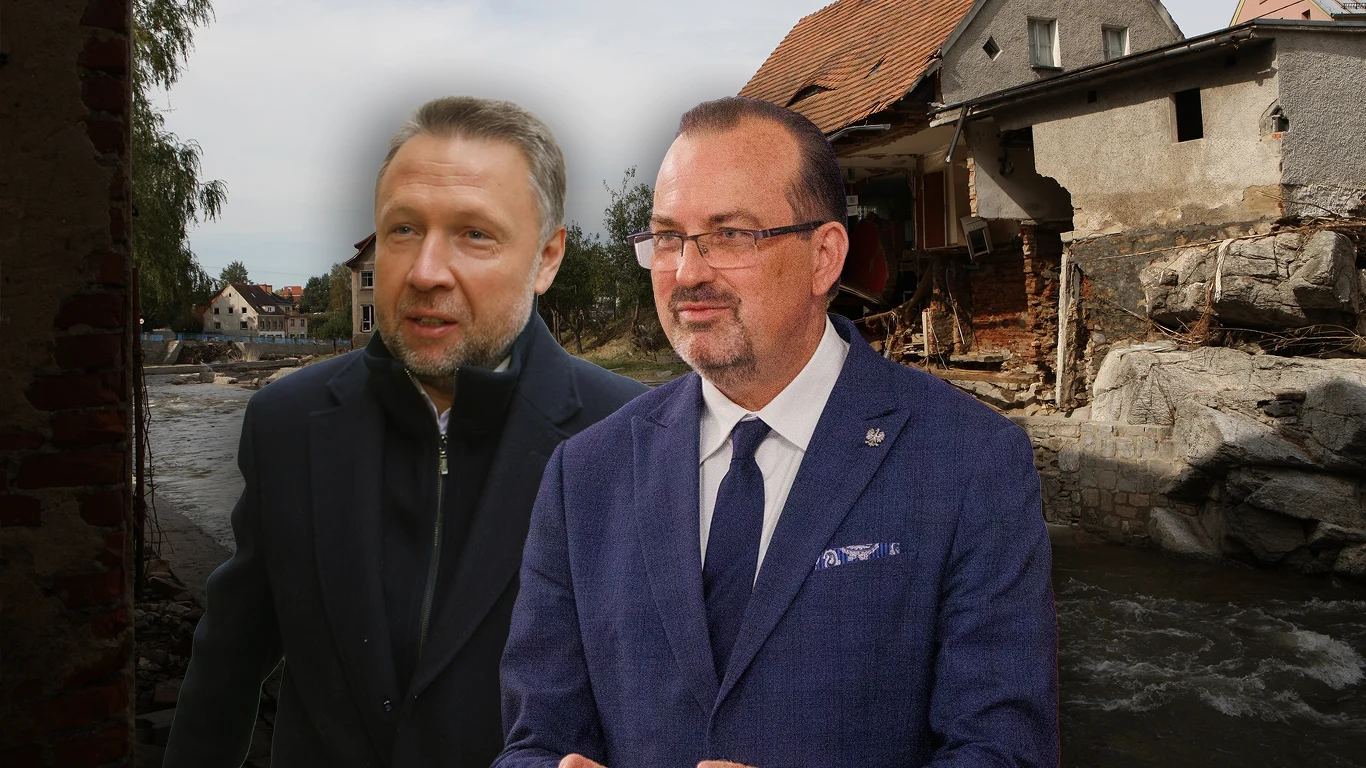 Pełnomocnik rządu ds. walki ze skutkami powodzi Maciej Kierwiński (fot. Filip Naumienko/REPORTER) i wojewoda dolnośląski Maciej Awiżeń (fot.Krzysztof Zatycki / Forum) Pełnomocnik rządu ds. walki ze skutkami powodzi Maciej Kierwiński (fot. Filip Naumienko/REPORTER) i wojewoda dolnośląski Maciej Awiżeń (fot.Krzysztof Zatycki / Forum)