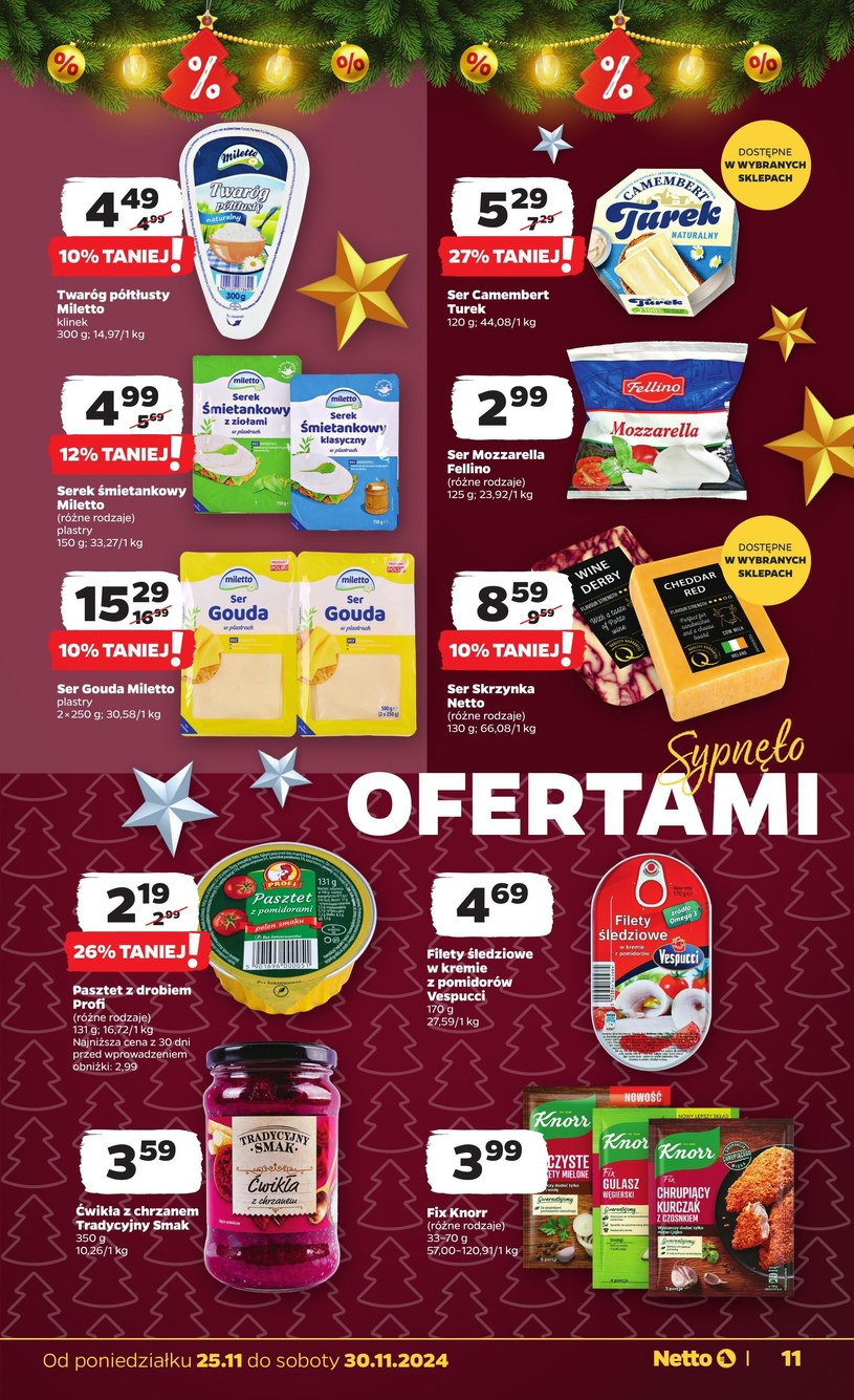 Gazetka: Tanie święta w Netto  - strona 11