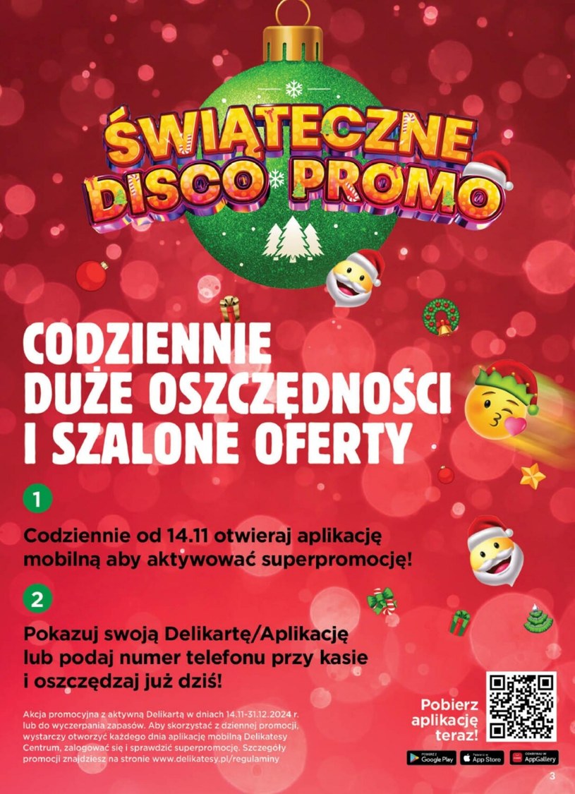 Gazetka: Świąteczna cena w Delikatesach Centrum  - strona 3