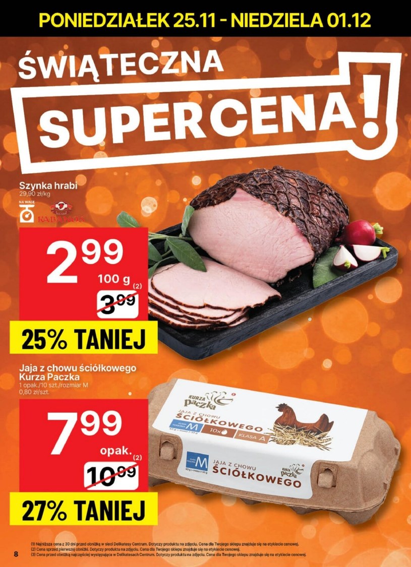 Gazetka: Świąteczna cena w Delikatesach Centrum  - strona 8