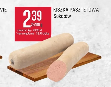 Kiszka pasztetowa Sokołów